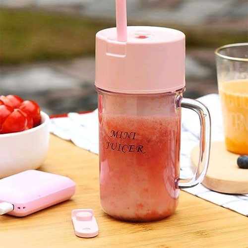 Portable Rechargeable Juicer Cup – Fresh Juice Anytime | 500ml